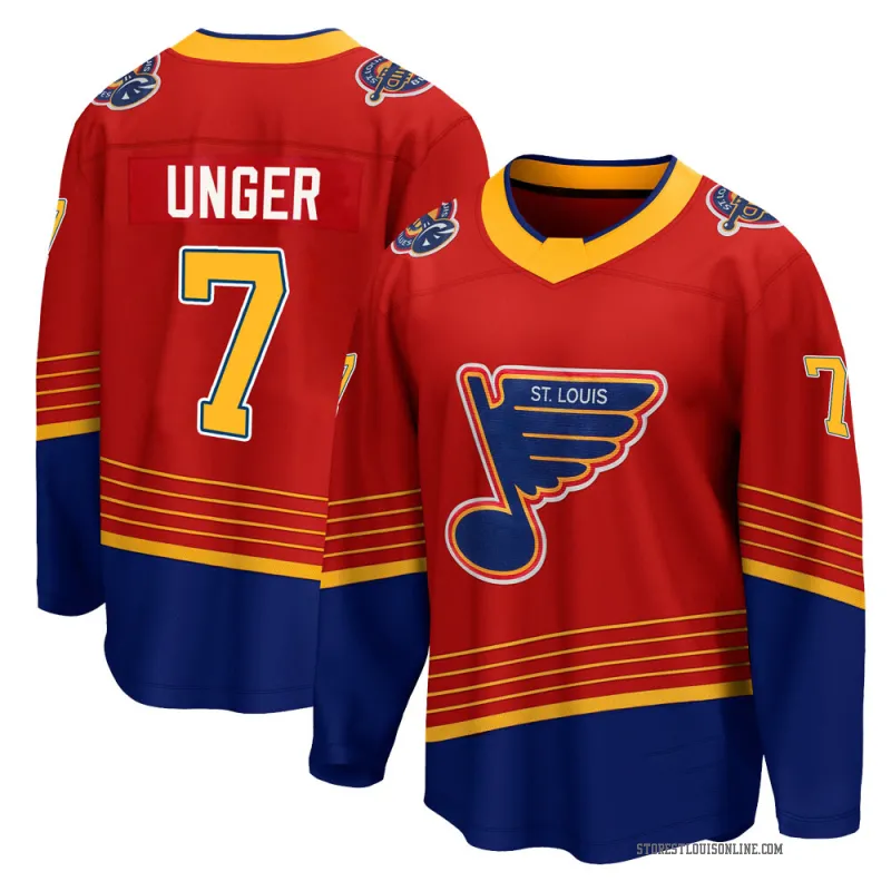 Men's Garry Unger St. Louis Blues 2020/21 Special Edition Jersey - Red Breakaway