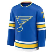 Men's Garry Unger St. Louis Blues Home 2025 Jersey - Blue Premium