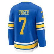 Men's Garry Unger St. Louis Blues Home 2025 Jersey - Blue Premium