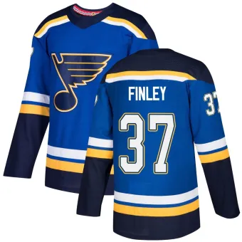 Men's Jack Finley St. Louis Blues Home Jersey - Blue Authentic