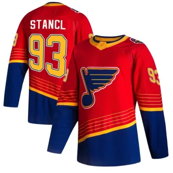 Men's Jakub Stancl St. Louis Blues 2020/21 Reverse Retro Jersey - Red Authentic