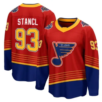 Men's Jakub Stancl St. Louis Blues 2020/21 Special Edition Jersey - Red Breakaway