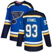 Men's Jakub Stancl St. Louis Blues Home Jersey - Blue Authentic