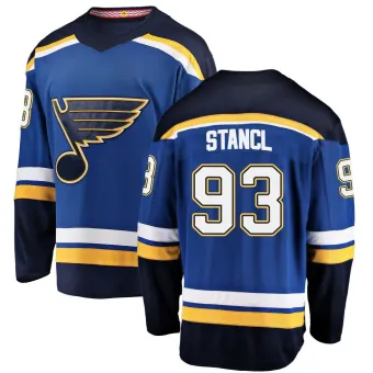 Men's Jakub Stancl St. Louis Blues Home Jersey - Blue Breakaway