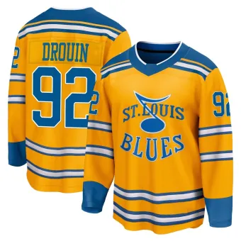 Men's Jonathan Drouin St. Louis Blues Special Edition 2.0 Jersey - Yellow Breakaway