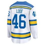 Men's Leo Loof St. Louis Blues Away 2025 Jersey - White Breakaway