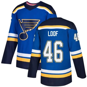 Men's Leo Loof St. Louis Blues Home Jersey - Blue Authentic