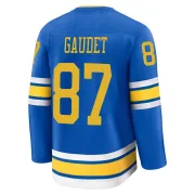 Men's Marc-Andre Gaudet St. Louis Blues Home 2025 Jersey - Blue Premium