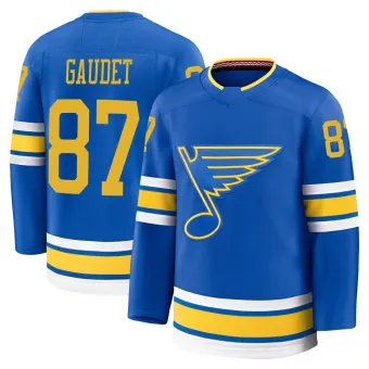 Men's Marc-Andre Gaudet St. Louis Blues Home 2025 Jersey - Blue Premium
