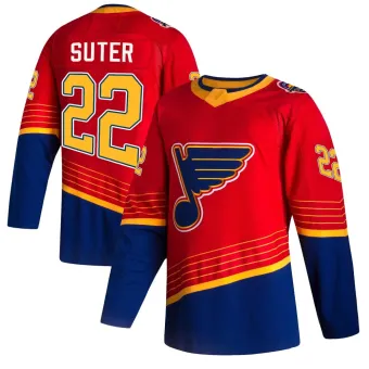Men's Ryan Suter St. Louis Blues 2020/21 Reverse Retro Jersey - Red Authentic