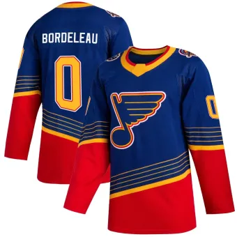 Men's Thomas Bordeleau St. Louis Blues 2019/20 Jersey - Blue Authentic