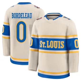 Men's Thomas Bordeleau St. Louis Blues 2025 Winter Classic Jersey - Cream Premium