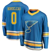 Men's Thomas Bordeleau St. Louis Blues Alternate Jersey - Blue Breakaway