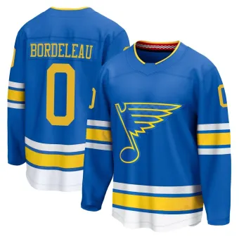 Men's Thomas Bordeleau St. Louis Blues Home 2025 Jersey - Blue Breakaway