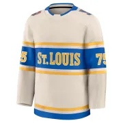 Men's Tyler Tucker St. Louis Blues 2025 Winter Classic Jersey - Cream Premium