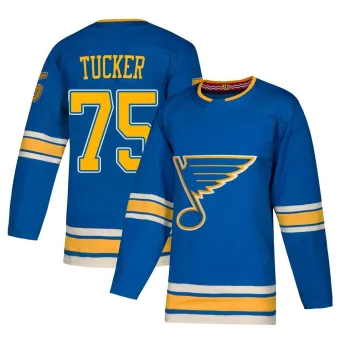 Men's Tyler Tucker St. Louis Blues Alternate Jersey - Blue Authentic