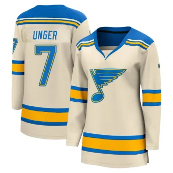 Women's Garry Unger St. Louis Blues 2022 Winter Classic Jersey - Cream Breakaway