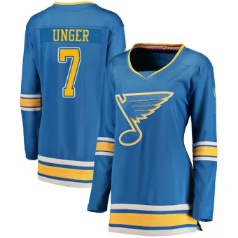 Women's Garry Unger St. Louis Blues Alternate Jersey - Blue Breakaway