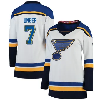 Women's Garry Unger St. Louis Blues Away Jersey - White Breakaway