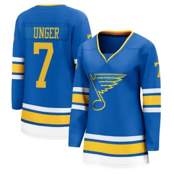 Women's Garry Unger St. Louis Blues Home 2025 Jersey - Blue Breakaway