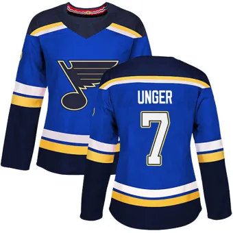 Women's Garry Unger St. Louis Blues Home Jersey - Blue Authentic