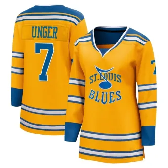 Women's Garry Unger St. Louis Blues Special Edition 2.0 Jersey - Yellow Breakaway