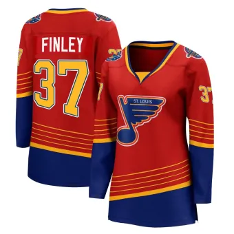 Women's Jack Finley St. Louis Blues 2020/21 Special Edition Jersey - Red Breakaway