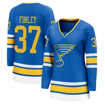Women's Jack Finley St. Louis Blues Home 2025 Jersey - Blue Breakaway