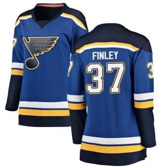 Women's Jack Finley St. Louis Blues Home Jersey - Blue Breakaway