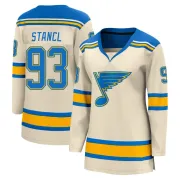 Women's Jakub Stancl St. Louis Blues 2022 Winter Classic Jersey - Cream Breakaway