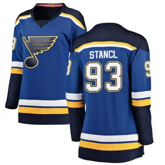 Women's Jakub Stancl St. Louis Blues Home Jersey - Blue Breakaway
