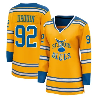 Women's Jonathan Drouin St. Louis Blues Special Edition 2.0 Jersey - Yellow Breakaway