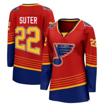 Women's Ryan Suter St. Louis Blues 2020/21 Special Edition Jersey - Red Breakaway