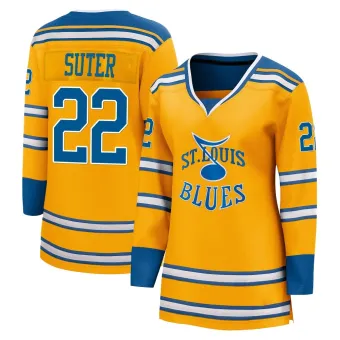 Women's Ryan Suter St. Louis Blues Special Edition 2.0 Jersey - Yellow Breakaway