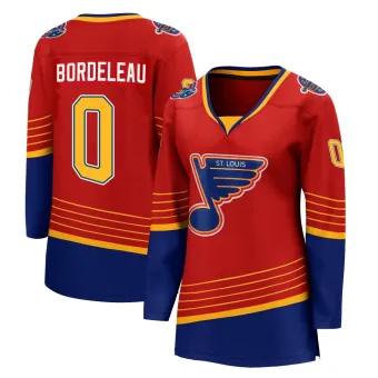 Women's Thomas Bordeleau St. Louis Blues 2020/21 Special Edition Jersey - Red Breakaway