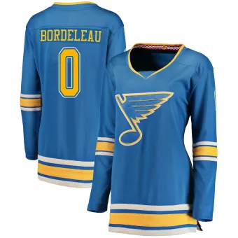 Women's Thomas Bordeleau St. Louis Blues Alternate Jersey - Blue Breakaway