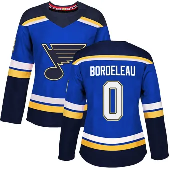 Women's Thomas Bordeleau St. Louis Blues Home Jersey - Blue Authentic