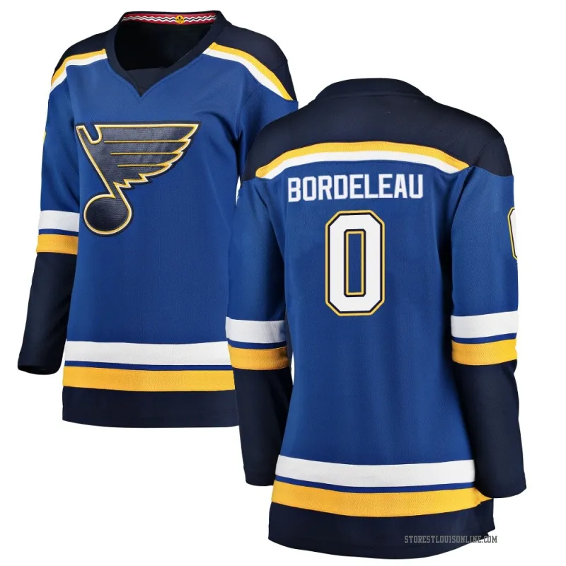 Women's Thomas Bordeleau St. Louis Blues Home Jersey - Blue Breakaway