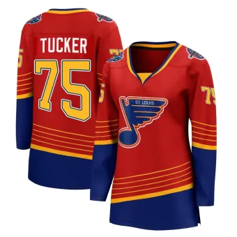 Women's Tyler Tucker St. Louis Blues 2020/21 Special Edition Jersey - Red Breakaway