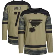 Youth Garry Unger St. Louis Blues Military Appreciation Practice Jersey - Camo Authentic