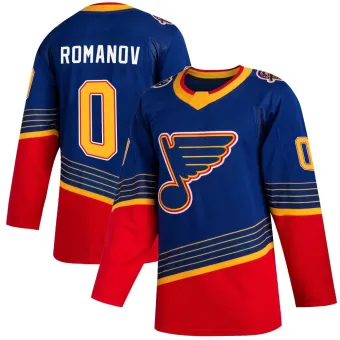 Youth Georgi Romanov St. Louis Blues 2019/20 Jersey - Blue Authentic