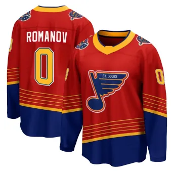 Youth Georgi Romanov St. Louis Blues 2020/21 Special Edition Jersey - Red Breakaway