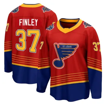 Youth Jack Finley St. Louis Blues 2020/21 Special Edition Jersey - Red Breakaway