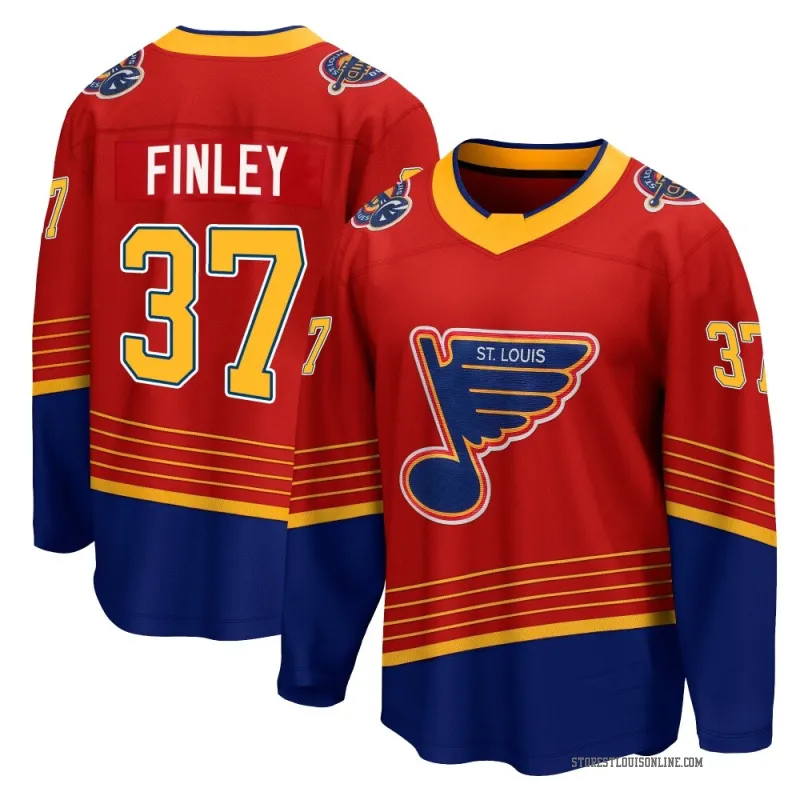 Youth Jack Finley St. Louis Blues 2020/21 Special Edition Jersey - Red Breakaway