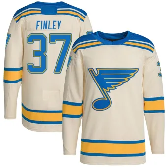 Youth Jack Finley St. Louis Blues 2022 Winter Classic Player Jersey - Cream Authentic
