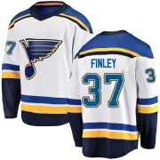 Youth Jack Finley St. Louis Blues Away Jersey - White Breakaway
