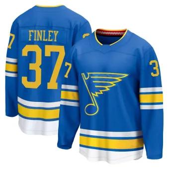 Youth Jack Finley St. Louis Blues Home 2025 Jersey - Blue Breakaway