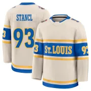 Youth Jakub Stancl St. Louis Blues 2025 Winter Classic Jersey - Cream Premium