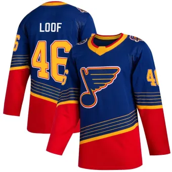 Youth Leo Loof St. Louis Blues 2019/20 Jersey - Blue Authentic