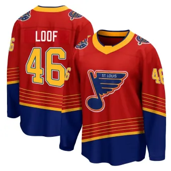 Youth Leo Loof St. Louis Blues 2020/21 Special Edition Jersey - Red Breakaway